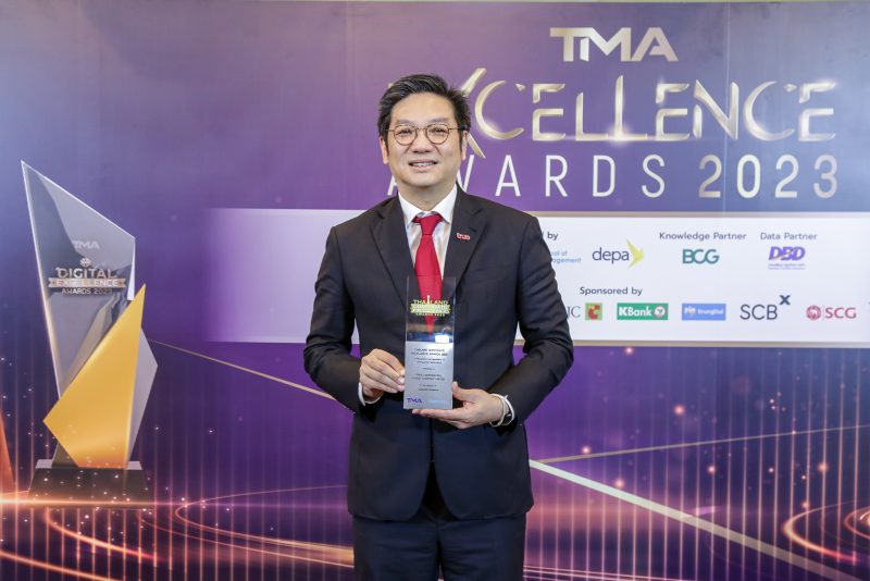SPEARHEADING TO DRIVE THAI TELECOM TECH COMPANY, CEO TRUE RECIEVES THAILAND CORPORATE EXCELLENCE AWARDS 2023 IN THE LEADERSHIP EXCELLENCE CATEGORY