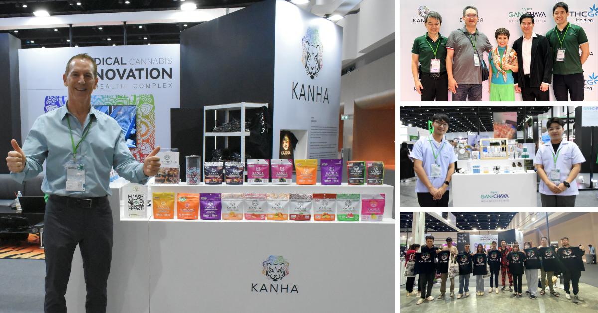 ตอกย้ำความสำเร็จผู้นำกลุ่มธุรกิจกัญชง ล่าสุดในงาน Asia International Hemp Expo and forum 2023 THCG Holding เปิดตัวแบรนด์ใหม่ KANHA แบรนด์ Edible ชื่อดัง จาก California, USA