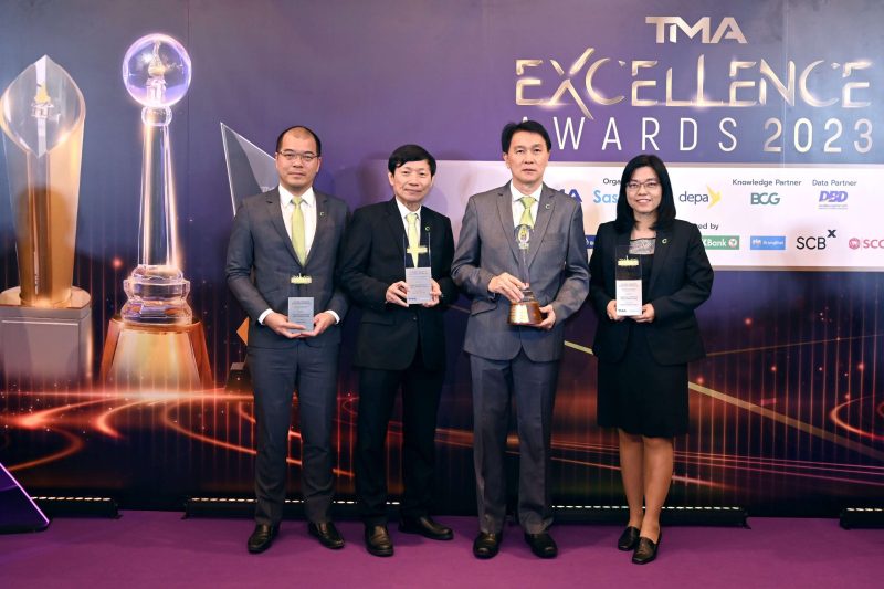 บางจากฯ รับรางวัลพระราชทาน สาขาความเป็นเลิศด้านการพัฒนาด้านการพัฒนาการบริหารจัดการขององค์กร และอีก 3 รางวัลดีเด่นระดับ Distinguished Awards จากงาน Thailand Corporate Excellence Awards 2023