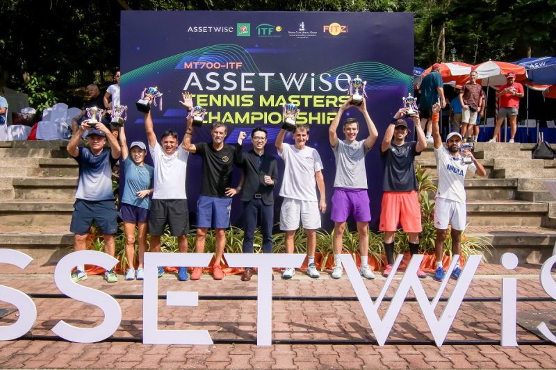 สุดยอดนักเทนนิสจากทั่วโลกร่วมโชว์ฟอร์ม ชิงแชมป์ MT700 ITF AssetWise Tennis Masters Championship