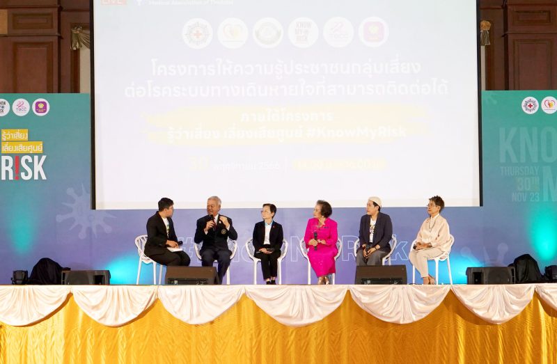 แพทยสมาคมแห่งประเทศไทยฯ ให้ความรู้ประชาชนกลุ่มเสี่ยงต่อโรคระบบทางเดินหายใจที่สามารถติดต่อได้