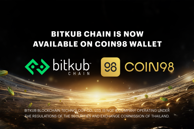 Bitkub Chain enters international stage, driving the global use cases of KUB through the diverse ecosystem and dApps of Coin98