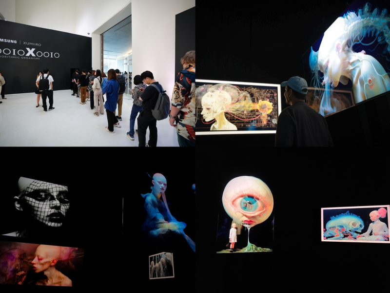 นิทรรศการ Algorithmic Organisms ปฏิวัติวงการศิลปะไปสู่อีกระดับ จากความร่วมมือของ Samsung - Xumiiro Gallery - MOCA BANGKOK