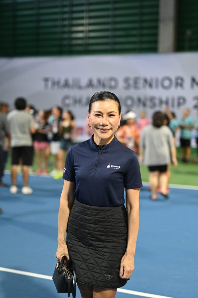 สมาคมเทนนิสสูงอายุไทย ชูดาวเด่นดวงใหม่ฝีมือเหนือชั้น คว้าชัยแข่งขันเทนนิสชิงแชมป์ประเทศไทย ครองถ้วยพระราชทานฯ สมเด็จพระเทพฯ พร้อมเงินรางวัลมูลค่ากว่า 1 ล้านบาท