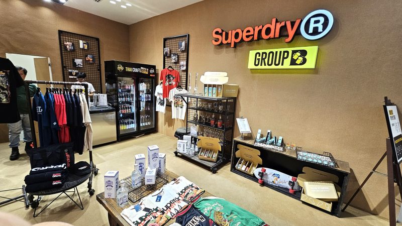 กรุ๊ปบีเบียร์ x Superdry ชวนสัมผัสอีเว้นต์พิเศษของคนรักคราฟต์เบียร์ไทย ที่ Popup Store @Siam Discovery ถึง 31 ม.ค. 67 นี้