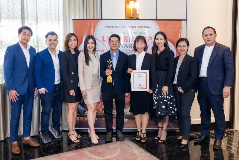 ซีอาร์จี คว้ารางวัล สุดยอดนายจ้างยอดเยี่ยมแห่งปี จากเวที THAILAND BEST EMPLOYER BRAND AWARDS 2024