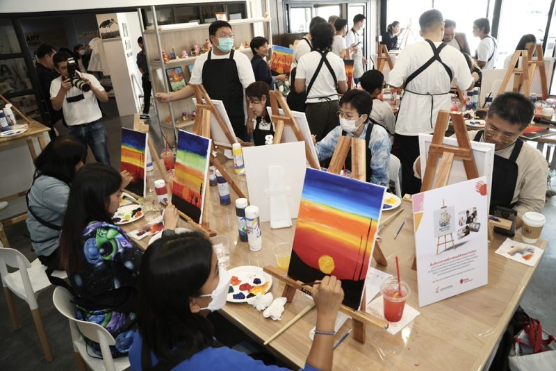 The Autistic Thai Foundation, In Collaboration With CP Group And True Corporation, Have Launched ARTSTORY Creative Hub.
