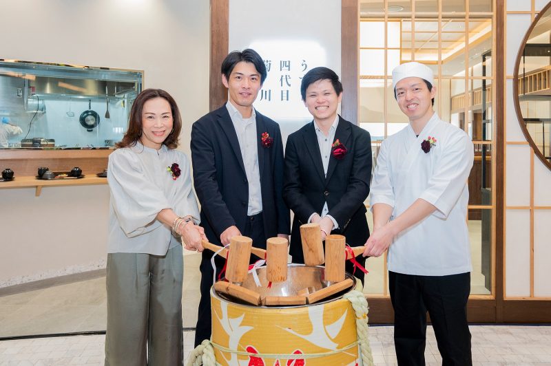 An authentic Japanese restaurant with over 90 years of history opens its first branch in Thailand at the EmQuartier in Bangkok