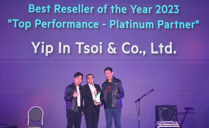 Yip In Tsoi Highlights 13 Consecutive Years of Business Partnership Success Announcing Triumph as HPE Best Reseller of the Year 2023