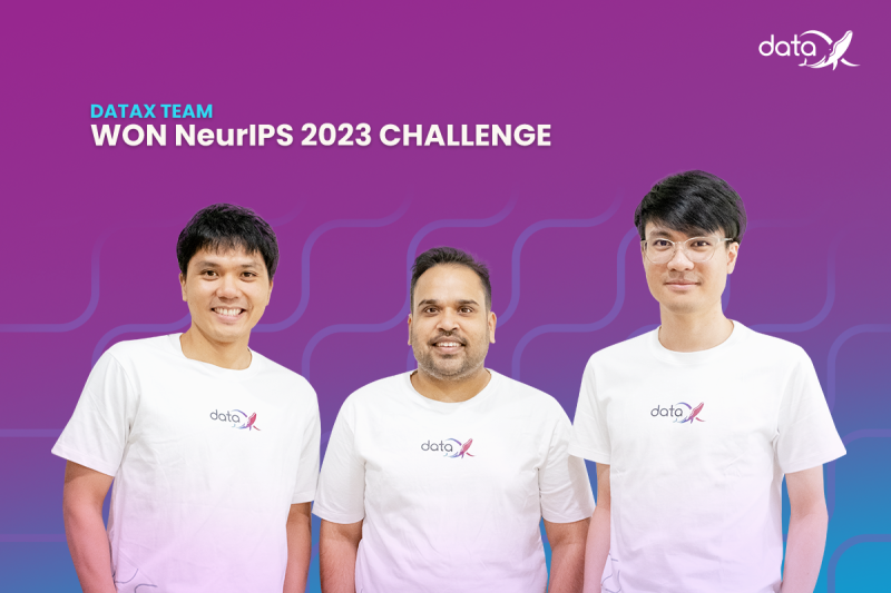 DataX shines in AI and LLMs personnel talent, securing dual global honors at NeurIPS 2023 Challenge