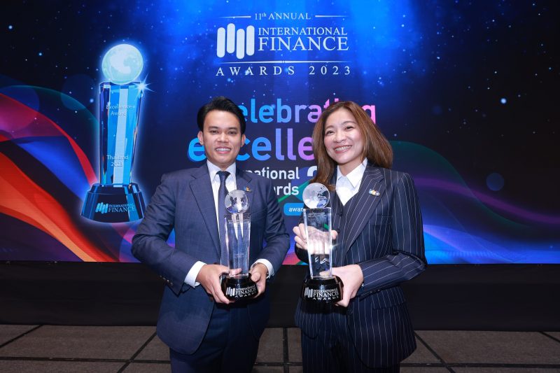 ทีทีบี ประกาศความสำเร็จต่อเนื่อง คว้า 2 รางวัล จากเวที International Finance Awards 2023