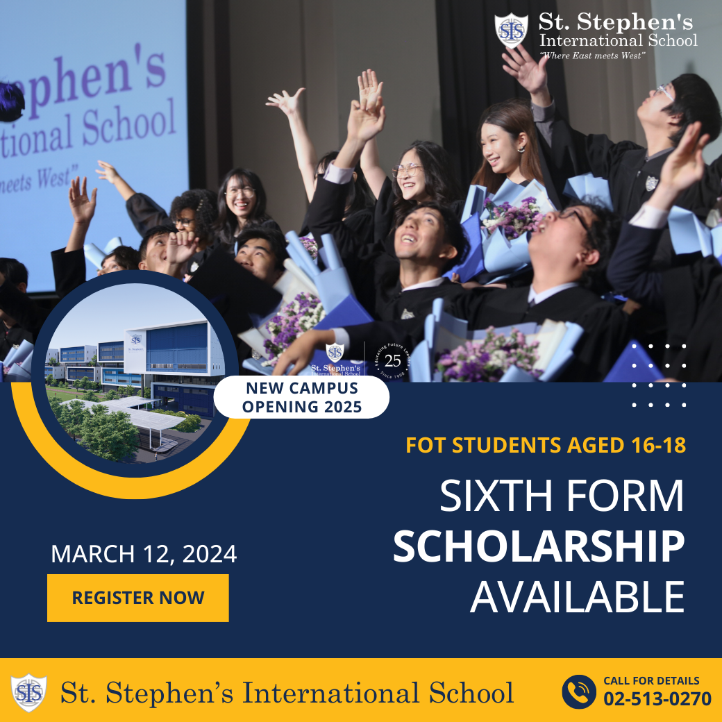 Discover the Power of the British Curriculum at the Open House of St. Stephen's International School, Bangkok.