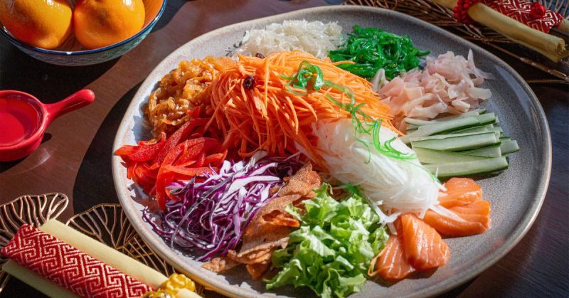 Indulge in the Golden Yee Sang Feast throughout the Month of February at Sheraton Hua Hin Pranburi Villas