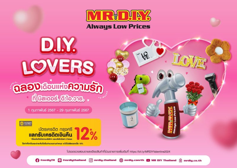 MR. D.I.Y. captures the hearts of consumers in the festive season, with sales growth of over 30% in December 2023, compared to the year-earlier period