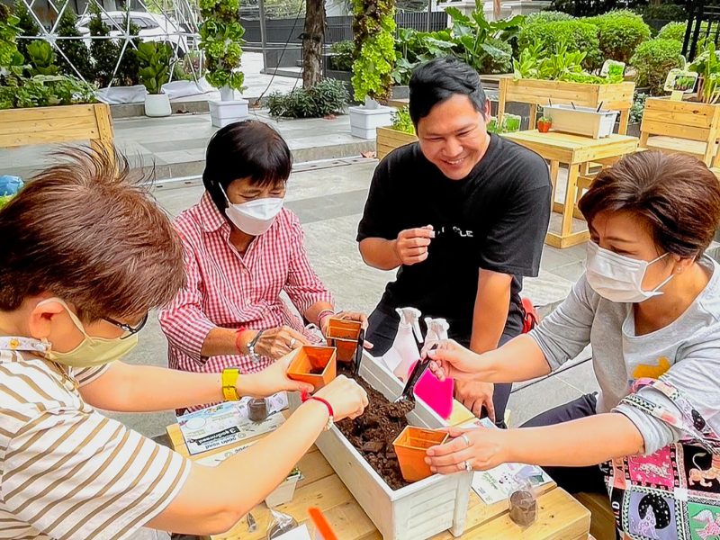 Chia Tai Cultivates Urban Agricultural Concepts At Bangkok Design Week 2024 Introducing Chia Tai Healthy Urban Farm at the Heart of South Sukhumvit