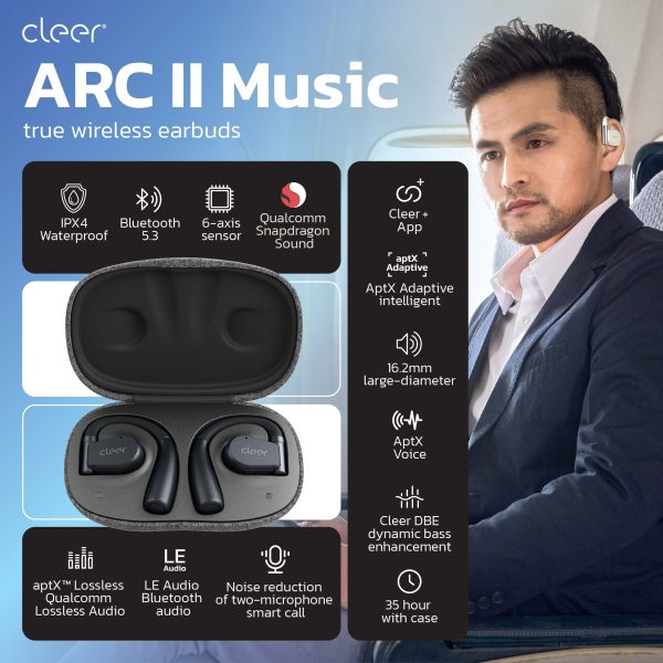 อาร์ทีบีฯ เสริมแกร่งตลาดหูฟัง ประเดิมเปิดตัวหูฟัง 2 รุ่น ARC II MUSIC และ ARC II SPORT จากแบรนด์ Cleer