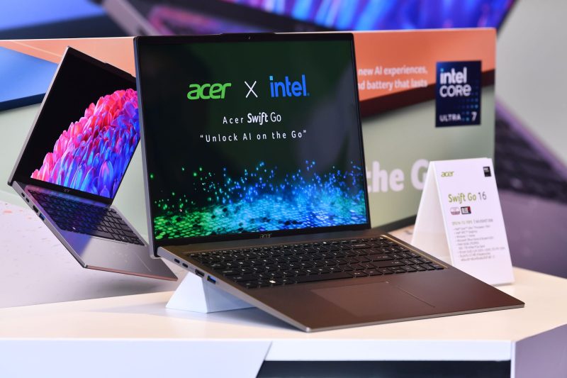 เอเซอร์เปิดตัว Acer Swift Go series ใหม่ล่าสุด เปิดประสบการณ์ Unlock AI on The Go กับโปรเซสเซอร์รุ่นล่าสุดจาก Intel(R) Core(TM) Ultra พร้อมเทคโนโลยี AI