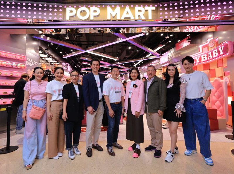Minor International and POP MART unveil the 1st IP theme store in Thailand, marking a strategic milestone in the art toy