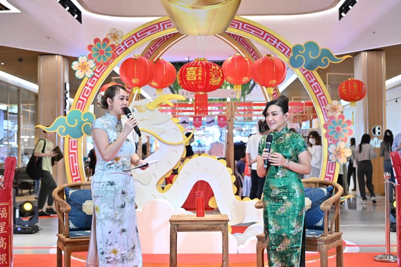 The PARQ Celebrates Chinese New Year 2024 with the 'ENDLESS WEALTH' concept and welcoming the Auspicious Year of the Dragon