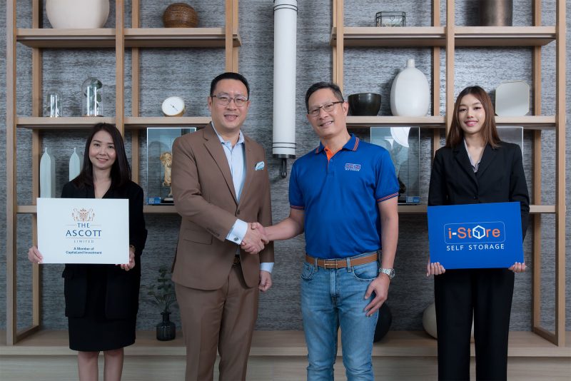 ดิ แอสคอทท์ ลิมิเต็ด (ประเทศไทย) และ i-Store Self Storage ร่วมมือกันเสริมสร้างความแข็งแกร่งเพื่อรองรับความต้องการที่เพิ่มขึ้นในประเทศไทย