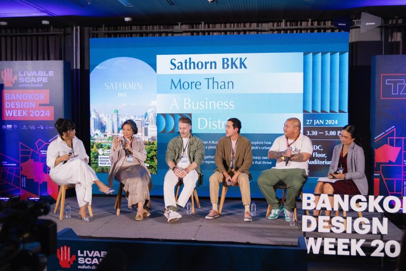 Sathorn BKK: More Than Business District at Bangkok Design Week 2024