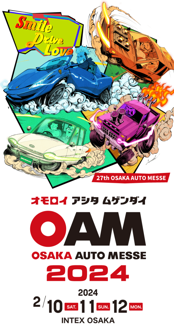 กรังด์ปรีซ์ฯ ร่วมเปิดงาน OSAKA AUTOMESSE 2024