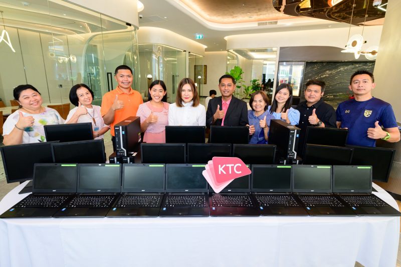 KTC Hands Over Ready-to-Use Computers in Good Condition to Rural Schools as part of the KTC Pays It Forward with Computers: From Older to Younger Project