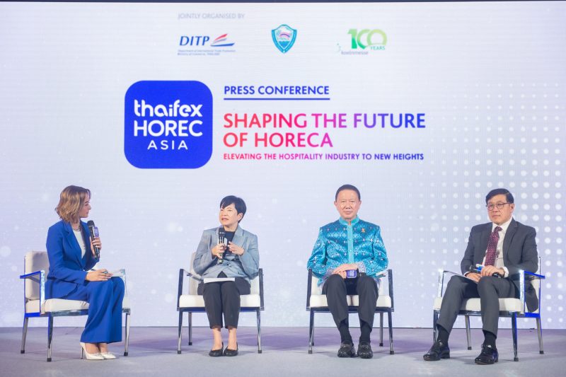 พาณิชย์ DITP ผนึกกำลัง TCC และ KM จัดงานแสดงสินค้า THAIFEX - HOREC ASIA 2024