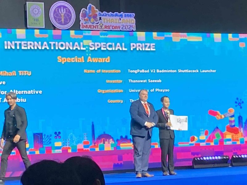 ICT at UP, Professor Thanawat Sae-iab, Chairman of the Bachelor of Science Program in the Department of Computer Science has received three prestigious international awards at the International Invention Competition IPITEx 2024