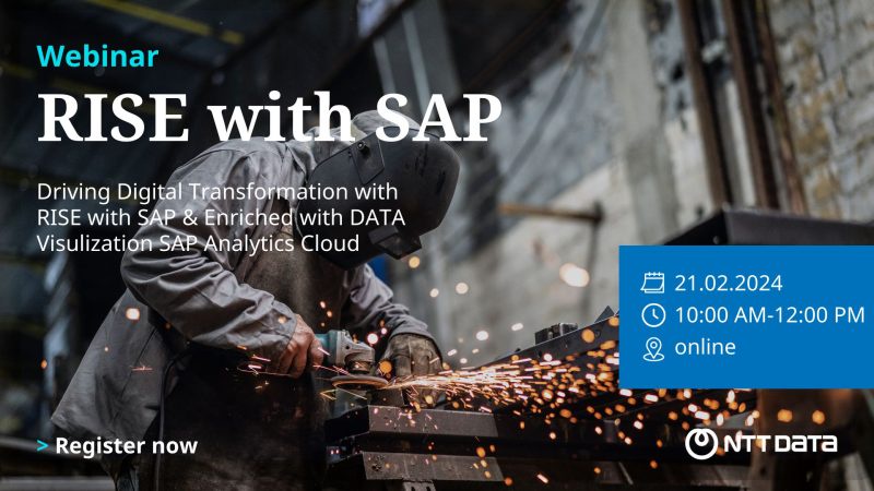 Driving Digital Transformation with RISE with SAP Enriched Data Visualization with SAP Analytics Cloud