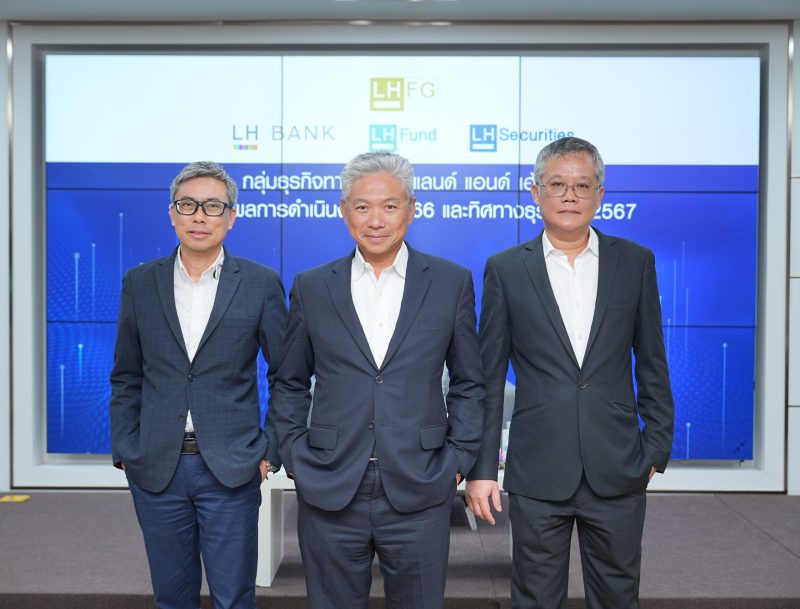 Land and Houses Financial Business Group Boasts of its Profit Growth of 32.8% Highlights its 2024 Strategy to Expedite SME and Retail Loan Portfolio and Prompts to Drive the Organization towards Sustainable Growth