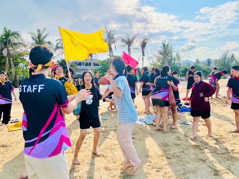CoTH SPU จัดกิจกรรมพัฒนาศักยภาพผู้นำนักศึกษา ด้วยกีฬา Sun Sand Sports Fiesta มุ่งพัฒนาความสัมพันธ์ การทำงานเป็นทีมและพัฒนาทักษะการสื่อสาร