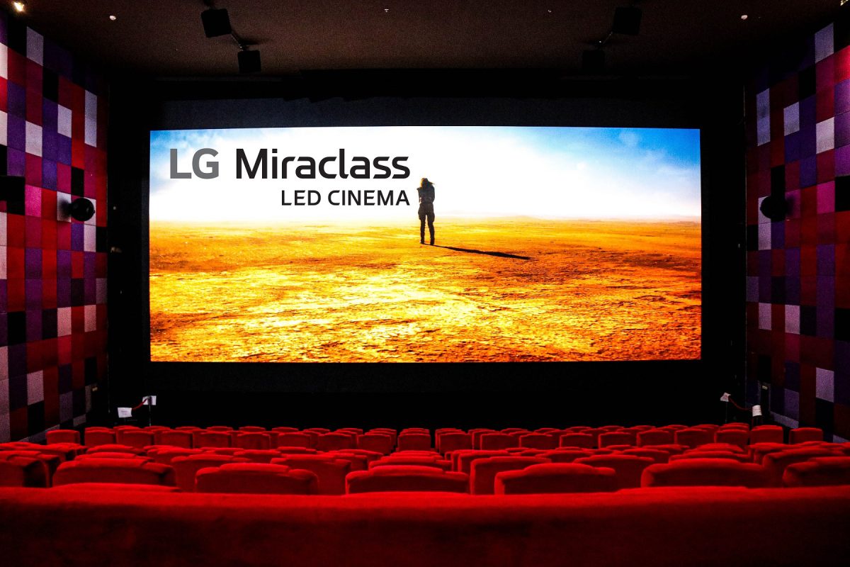 เมเจอร์ ซีนีเพล็กซ์ กรุ้ป ผนึก แอลจี เปิดตัวโรงภาพยนตร์ LG Miraclass LED Cinema ชูสุดยอดนวัตกรรมจอ 4K LED ใหญ่ที่สุดในไทย พร้อมเปิดบริการ 8 มีนาคมนี้ ที่ เมกา ซีนีเพล็กซ์