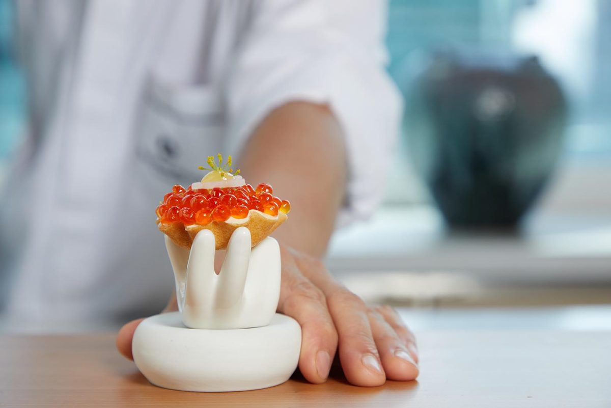 Savouring in the season with the unique and reimagined 'Okura Afternoon Tea Omakase' at The Okura Prestige Bangkok