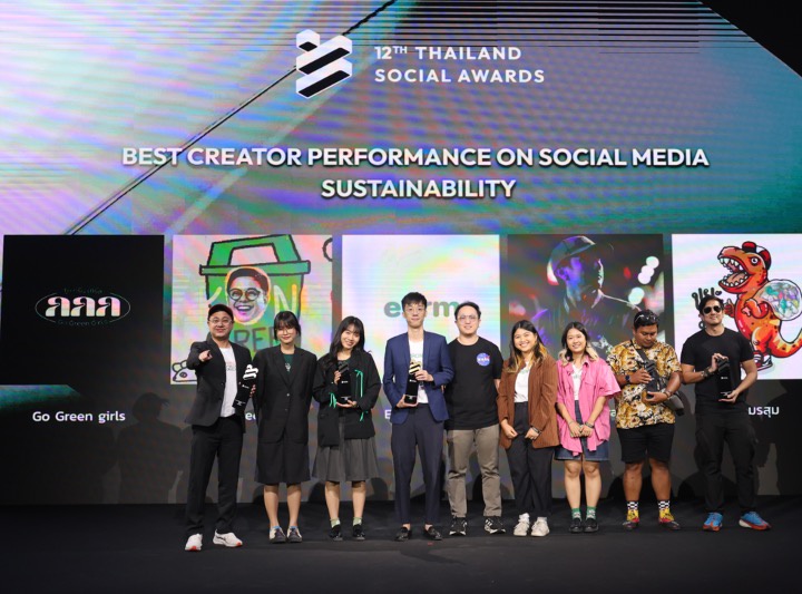 Go Green Girls ครีเอเตอร์สายกรีนรุ่นใหม่ Top 5 Best Creator Performance on Social Media