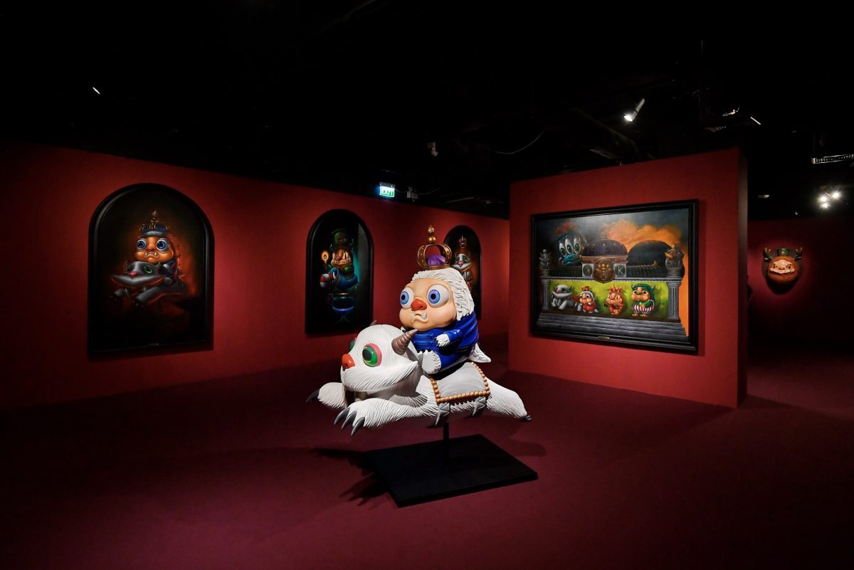 'Timeless Muse' MRKREME's debut solo exhibition will take you to the whimsical world of furry monsters at River City Bangkok