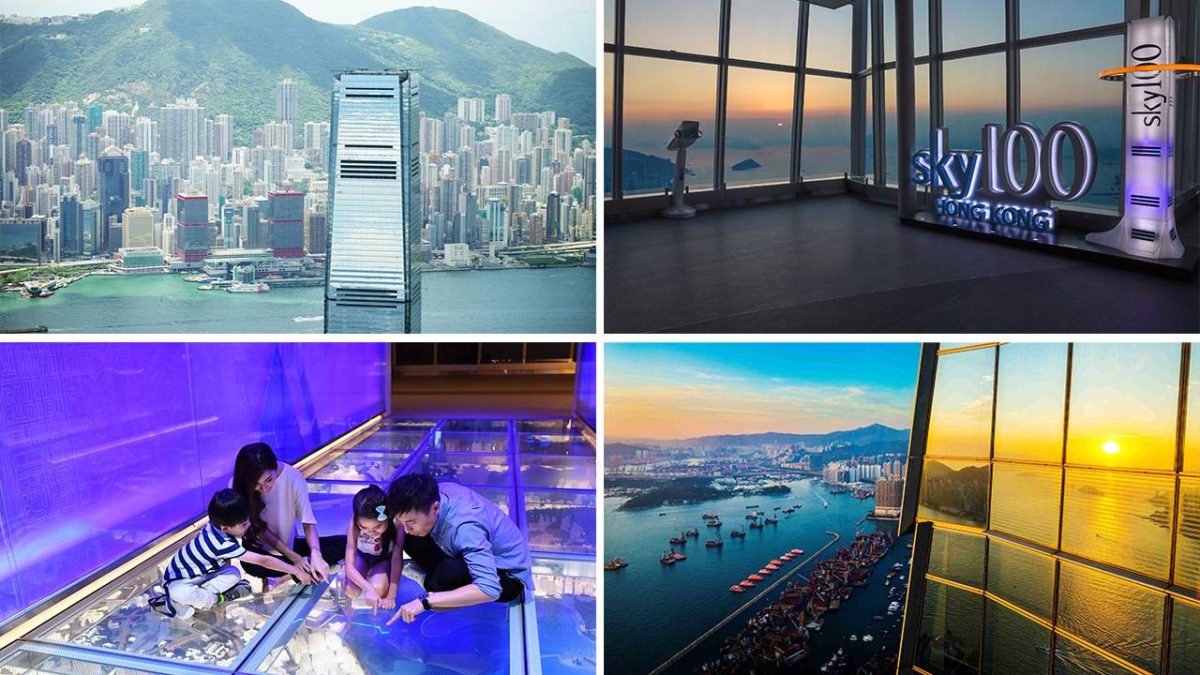 Lucky Hong Kong Feng Shui Tour Visit sky100 Hong Kong Observation Deck Capture 360-degree Panoramic Views of Good Fortune Enhancing Luck in the Year and Positive Energy