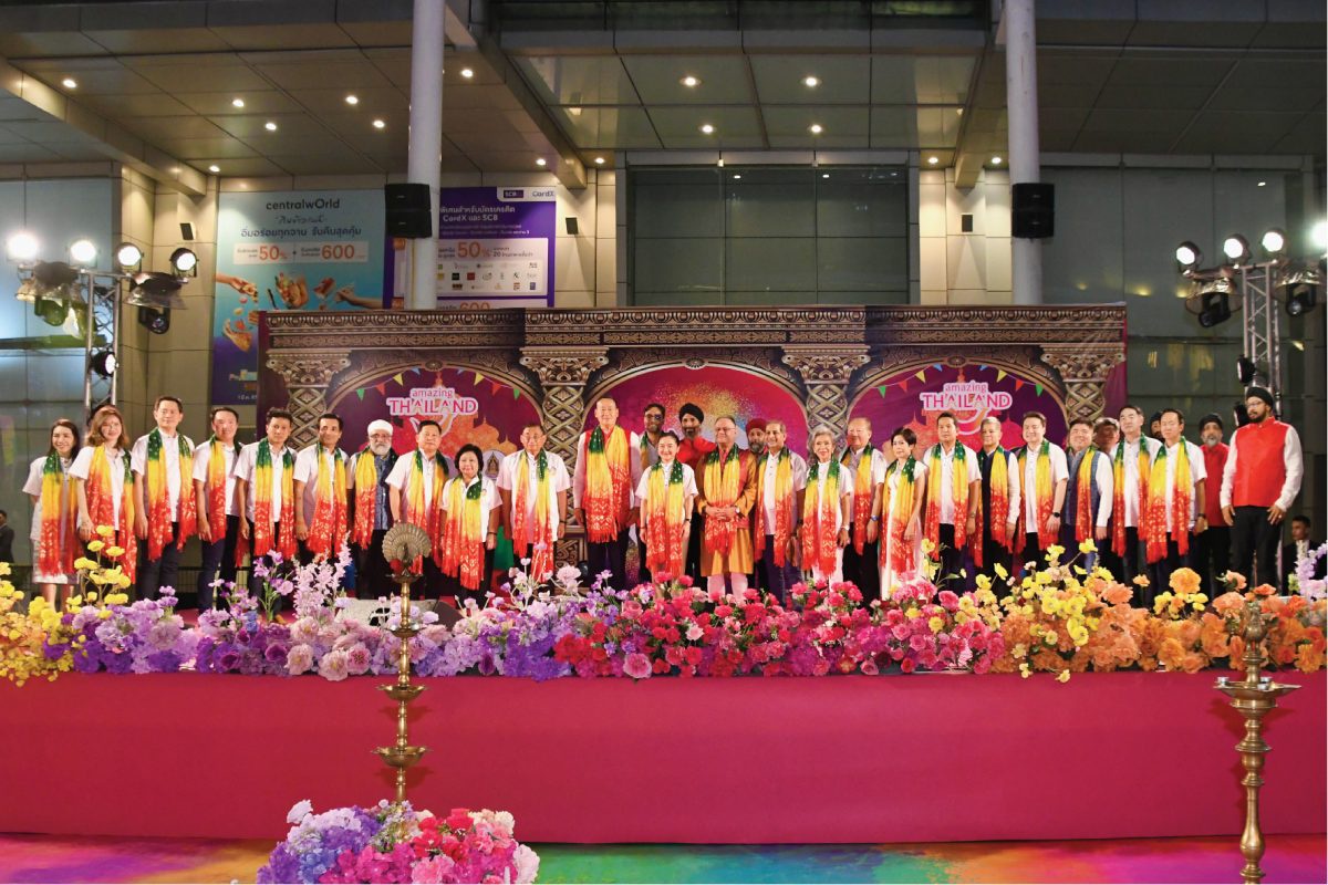 มิตรแท้ประกันภัยร่วมพิธีเปิดงาน Holi Festival Bangkok 2024