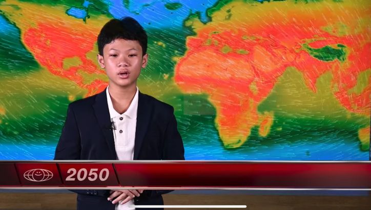 UNDP ชวนทุกคนคิดถึงสภาพอากาศในปี 2050 ผ่านแคมเปญ Weather Kids นักพยากรณ์อากาศเยาวชน เร่งการเปลี่ยนแปลงก่อนโลกจะเดือดไปกว่านี้