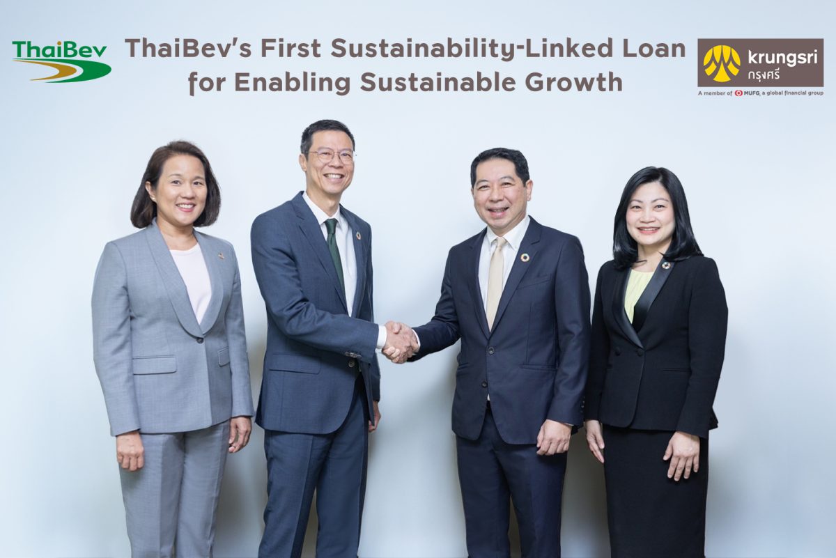 ThaiBev launches inaugural Sustainability-Linked Loan, reinforcing ThaiBev's commitment to Enabling Sustainable Growth strategy