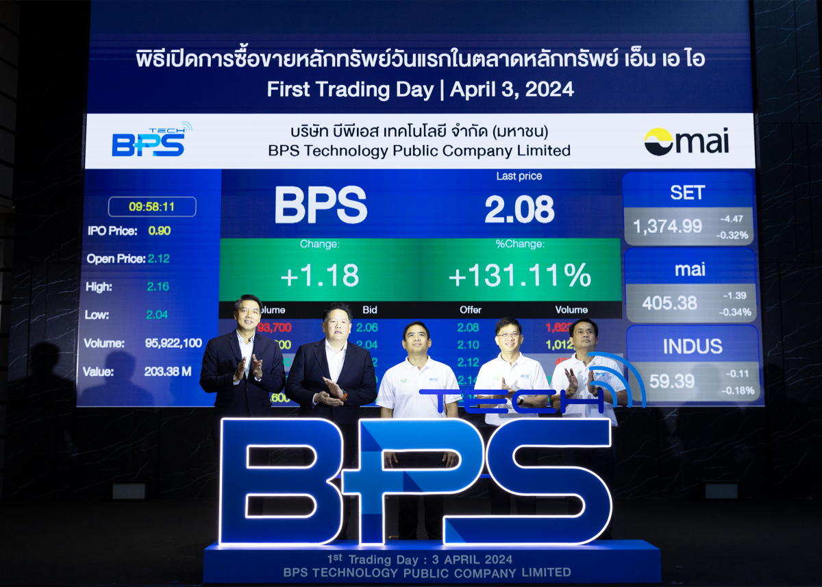 BPS ตั้งเป้าปี 67 โต 20% เพิ่มรายได้ Solar rooftop และ ไฟเบอร์ออพติกเพื่อการสื่อสาร