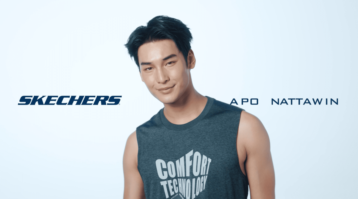 Skechers Signs Actor and Model Apo Nattawin Wattanagitiphat as the New Ambassador in Thailand