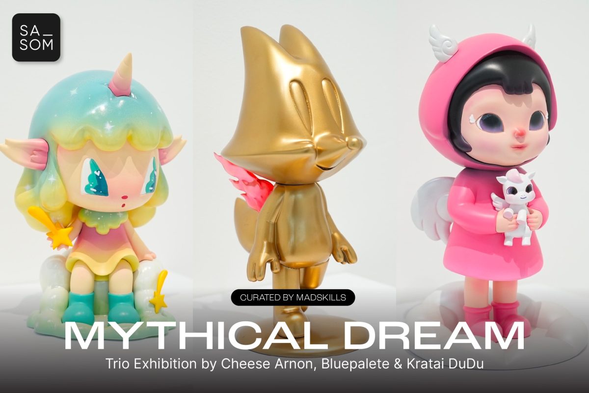 สุดประทับใจบรรยากาศกระทบไหล่ ใกล้ชิด 3 ศิลปิน ในกิจกรรม Ruffle Event และ Exclusive Drop ปลุกกระแสชวนชมนิทรรศการ Mythical Dream, Trio exhibition