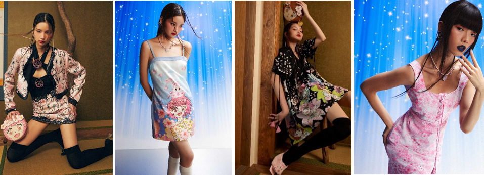 lyn around and O-Teerawat introduce the enchanting Sakura Spirit collection, blending pop femininity with Japanese aesthetics