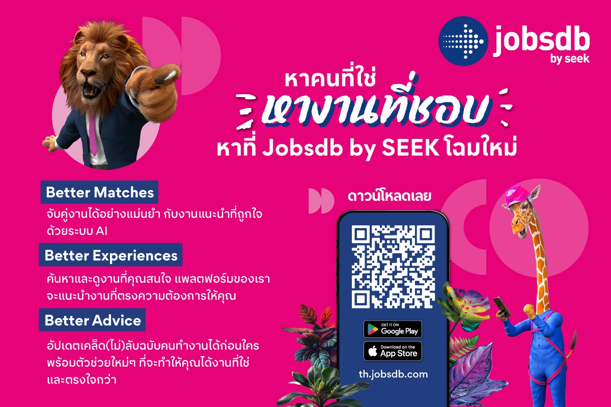 Jobsdb by SEEK targets working professionals, with new platform promoting across 7 main BTS stations.