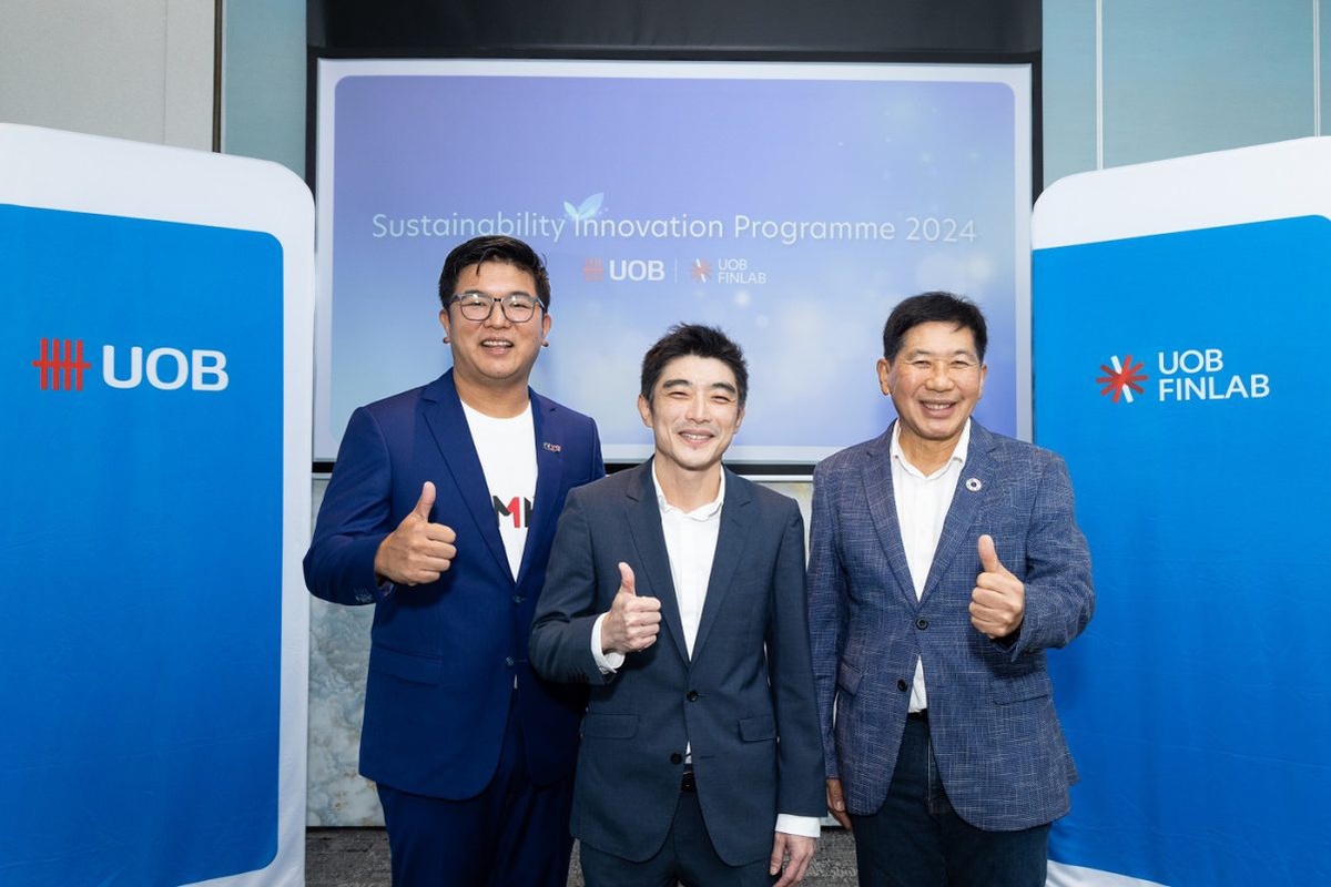 ยูโอบี ประเทศไทย สนับสนุนเอสเอ็มอีไทยสู่ธุรกิจสีเขียว เปิดตัวโครงการ Sustainability Innovation 2024