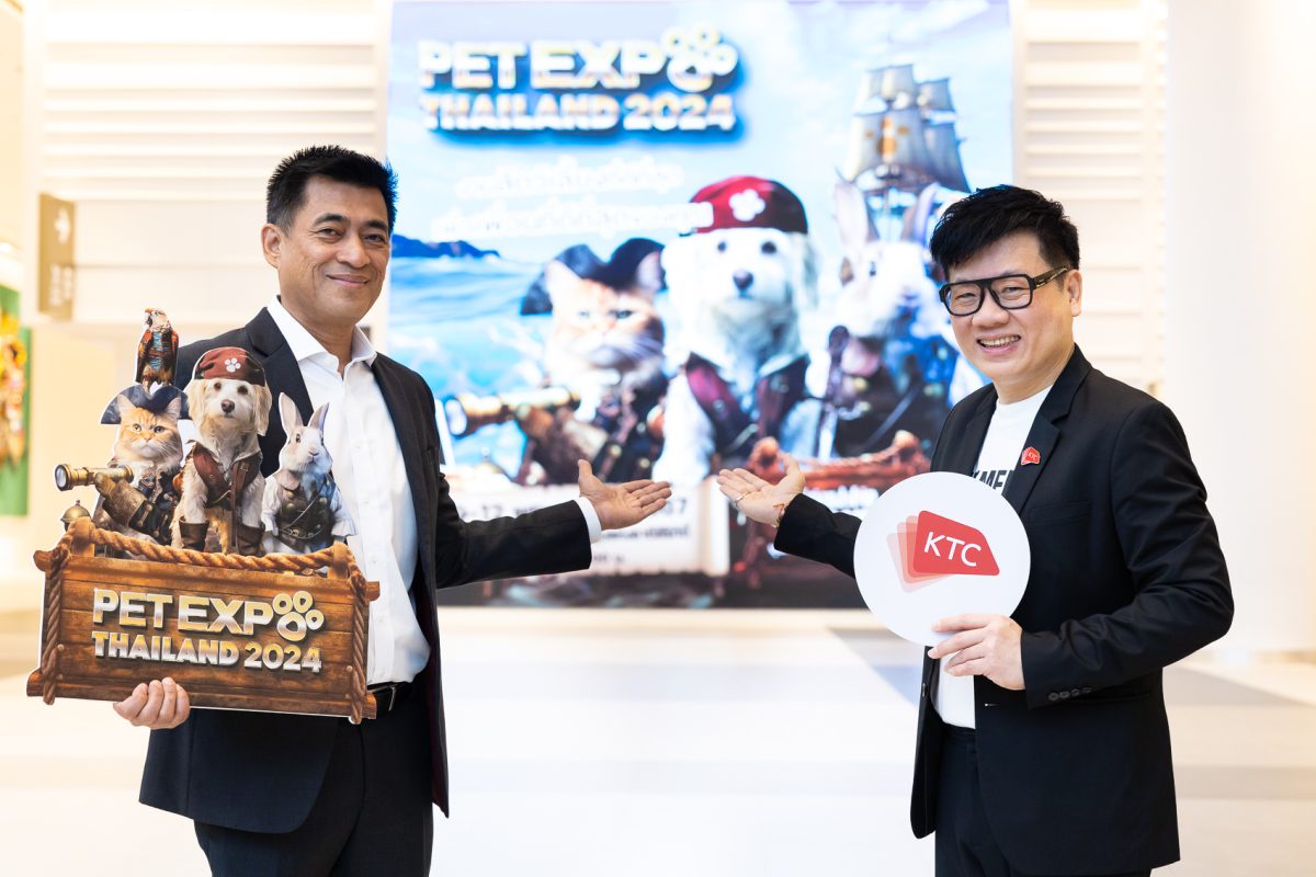 KTC Teams up with N.C.C. for Pet Expo Thailand 2024 Privileges Highlighting the Trend of Treating Pets Like Children and for Card Spending Boost