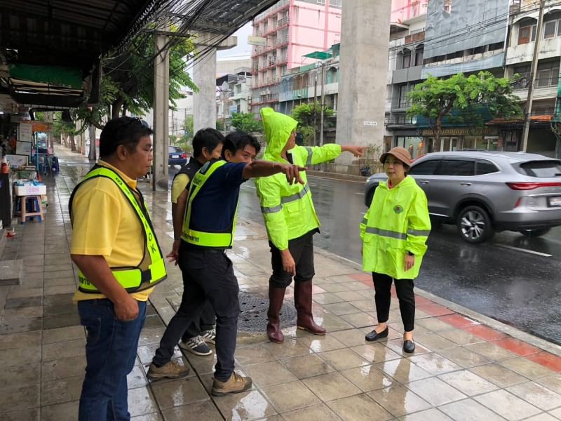 กทม. เร่งสำรวจกำหนดตำแหน่งทางม้าลายหน้าซอยลาดพร้าว 46 อำนวยความสะดวกผู้สัญจร