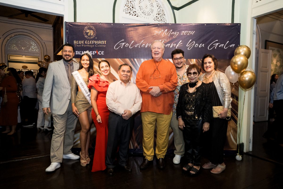 A Golden Thank You Gala in Honour of THAIFEX-Anuga Asia 2024 Trade Partners Friends at Blue Elephant Cooking School Restaurant