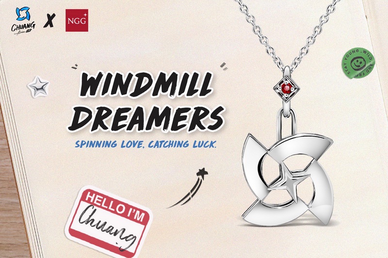 NGG JEWELLERY จับมือ CHUANG ASIA SEASON 2 เจาะกลุ่มตลาดเอเชีย เปิดตัวกังหันแห่งความฝัน Windmill Dreamers